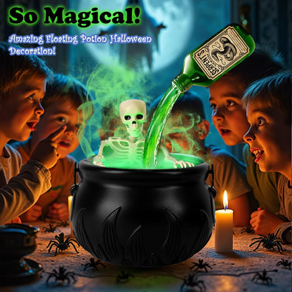 Halloween Witch Cauldron + Skeleton™